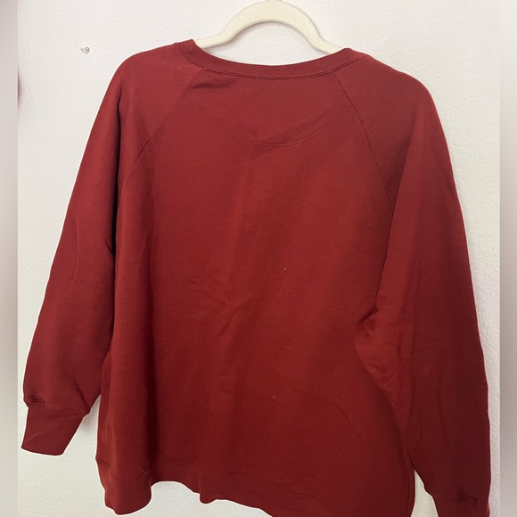 Plus size 3x red champion sweatshirt, very comfortable and soft - Picture 5 of 5